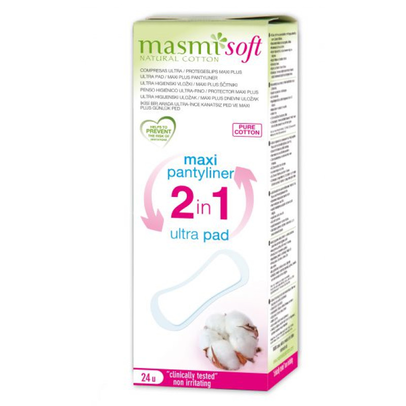 Прокладки MAXI PLUS 2 в 1, 24 шт.