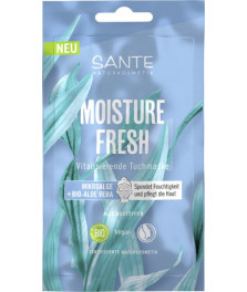 БІО-Маска тканинна MOISTURE FRESH для зволоження обличчя з Мікроводоростями та Алое, 1штx16мл