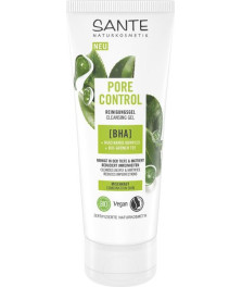 БІО-Гель PORE CONTROL для вмивання комбінованої шкіри обличчя з BHA-кислотою, ніацинамідним комплексом та зеленим чаєм, 100мл 