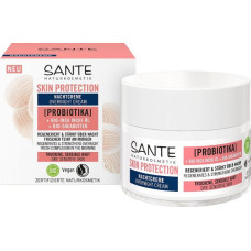 БИО-Крем SKIN PROTECT ночной Увлажнение и Регенерация для сухой и чувствительной кожи лица с Инка Инчи и пробиотиками, 50мл РАСПРОДАЖА срок годности до 26.03.2026