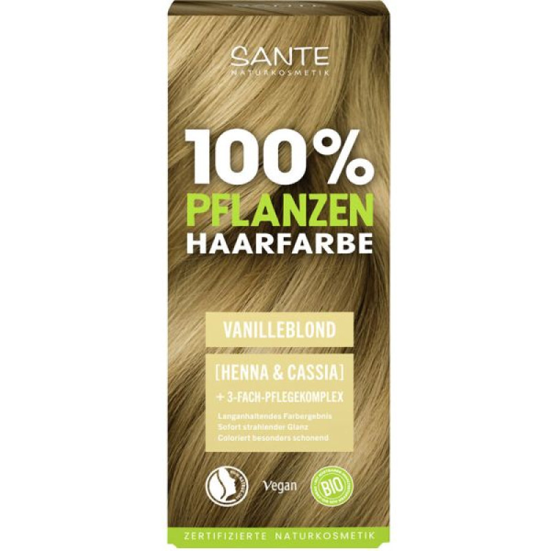 БИО-Краска-порошок для волос растительная Vanilla blonde, 100г НОВИНКА