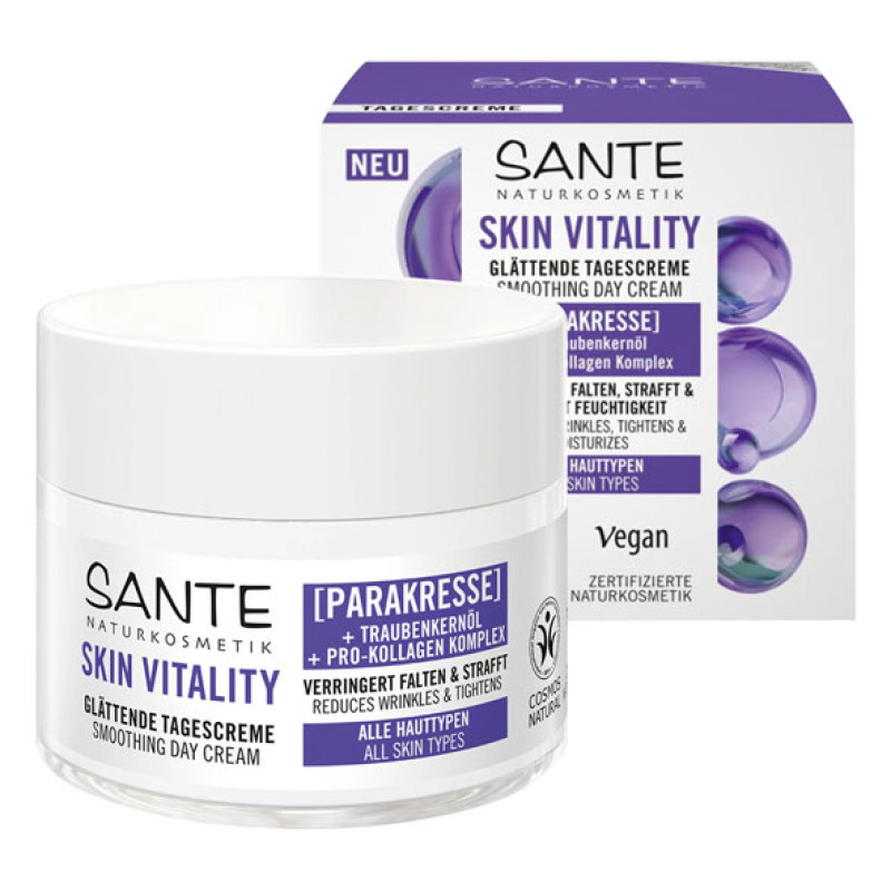 БИО-Крем для лица против морщин SKIN VITALITY дневной разглаживающий, 50мл