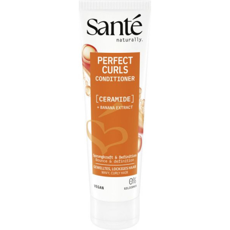 БИО-Кондиционер Perfect Curls для вьющихся волос с Керамидами и экстрактом Банана, 150 мл