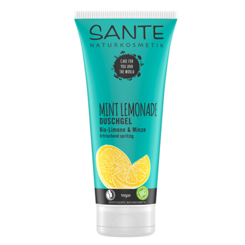 БИО-Гель для душа MINT LEMONADE Лимон и Мята, 200мл      