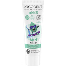 VEGAN Гель зубной для детей 6-12 лет Junior Cool Mint/ Прохладная Мята, с фтором