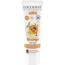 VEGAN Гель зубной для детей 0-6 лет Kids Funny Orange / Веселый Апельсин, без фтора