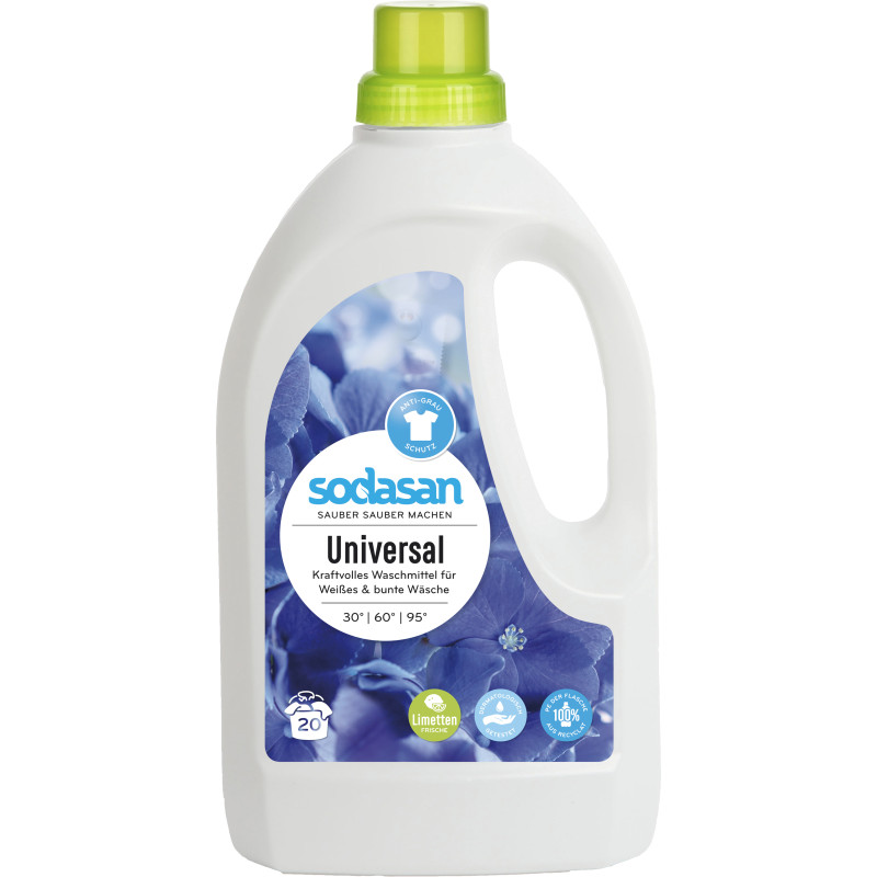 Засіб для прання білих та кольорових речей Universal / Bright&White