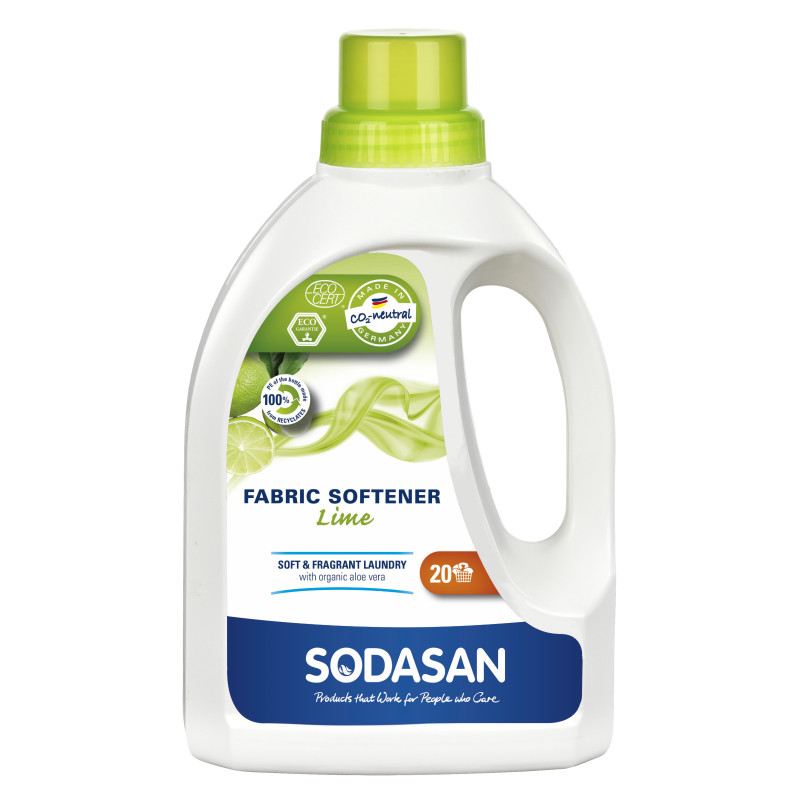 Органічний Пом'якшувач /ополіскувач тканин Fabric Softener Лайм