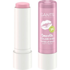 БІО-Бальзам для губ Kiss тонуючий Ніжна троянда/Soft Rosé-04, 4,8г