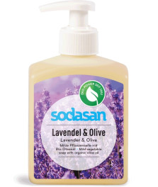 Органічне мило Lavender-Olive рідке заспокійливе, з лавандовою і оливковою оліями, 300 мл