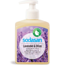 Органічне мило Lavender-Olive рідке заспокійливе, з лавандовою і оливковою оліями, 300 мл